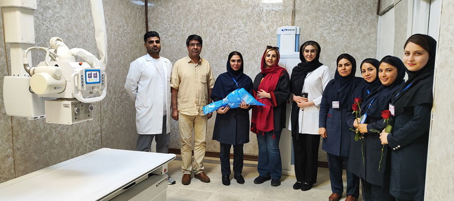روز رادیولوژی در درمانگاه مرکزی رباط کریم